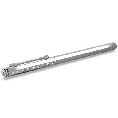 Swarovski 5627168 Pen Millenia ballpoint verchroomd zilverkleurig-wit