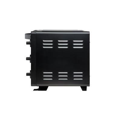 Heteluchtoven inventum vrijstaand 20 liter zwart