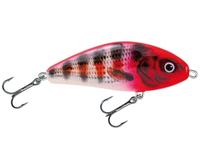 Salmo Fatso - 10 cm - holo red head striper - drijvend - thumbnail