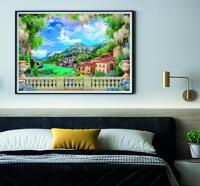 Clementoni puzzel terrace on lake, 3000st. - thumbnail