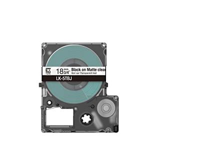 Epson LK-5TBJ Zwart, Transparant Epson LK-5TBJ Zwart, Transparant