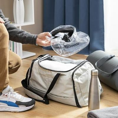 Met water gevulde kettlebel voor fitnesstraining met oefengids Fibell InnovaGoods (8435527822996)