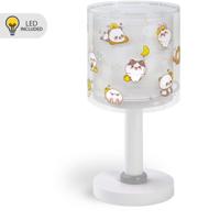 Dalber Kinder tafellampjeKawaii Friends grijs glow in the dark - 41761E - thumbnail