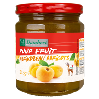 Damhert Puur fruit confituur abrikozen 315 Gram - thumbnail