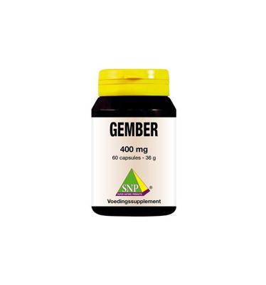 SNP Gember 400 mg 60 Vegetarische capsules
