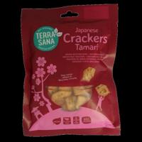 TerraSana Japanse bruine rijstcrackers eko bio 60 Gram - thumbnail