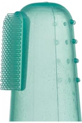 TRIXIE VINGERTANDENBORSTEL HOND / KAT SILICONEN 6 CM 2 ST