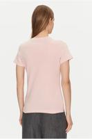 Guess Love Triangle T-Shirt Dames Roze - Maat S - Kleur: Roze | Soccerfanshop - thumbnail