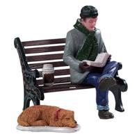 Lemax relaxing day s/2 kerstdorp figuur type 3 2019 - thumbnail