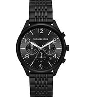 Horlogeband Michael Kors MK8640 Staal Zwart 20mm - thumbnail