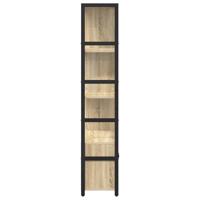 Boekenkast Sonoma eiken 80 x 30 x 155,5 cm Bewerkt hout - thumbnail