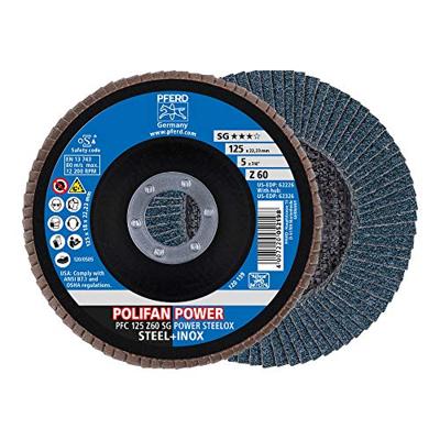 PFERD TOOLS 67786125 Z Sg Power Steelox Lamellenschijf Diameter 125 mm Boordiameter 22.23 mm 10 stuk(s)