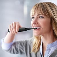 Philips HX6062/13 W2 Optimal White-Opzetborstels 2 Stuks Zwart - thumbnail