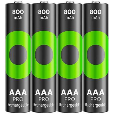 GP ReCyko Pro Oplaadbare AAA batterij (potlood) NiMH 800 mAh 1.2 V 4 stuk(s)