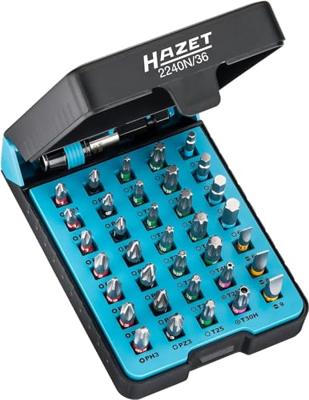 HAZET bitset "bite-box" screw insert/bit-box .