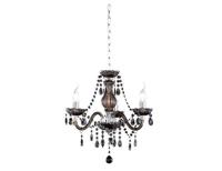 Trio KroonluchterLuster Crystal 40cm 3-lichts zwart transparant - R11073002 - thumbnail