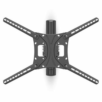 Draai- en Kantelbare TV-Muurbeugel | 13 - 86 " | Maximaal schermgewicht: 60 kg | Kantelbaar | Draaibaar | Minimale muurafstand: 70 mm | Maximale muurafstand: 1020 mm | 3 Draaipunt(en) | ABS / Staal | Zwart