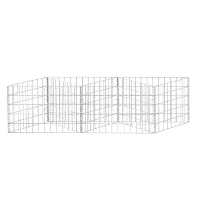 Gabion mand 120x30x50 cm gegalvaniseerd staal Gabion mand 120x30x50 cm gegalvaniseerd staal