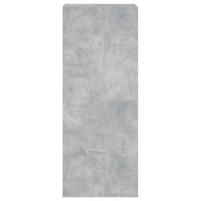 Tv-wandmeubel 40,5x30x102 cm bewerkt hout betongrijs - thumbnail