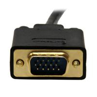 StarTech.com 91 cm Mini-DisplayPort naar VGA-kabel - Computer-monitorkabel - Mini-DisplayPort naar VGA Adapterkabel - mDP-kabel - Monitorkabel VGA - 1920 x 1200 - Zwart (MDP2VGAMM3B) - thumbnail