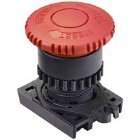 TRU COMPONENTS S2ER-E3R Noodstop-paddenstoelknop IP52 1 stuk(s) - thumbnail