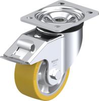 Blickle LK-ALTH 127K-FI Zwenkwiel met rem Wieldiameter: 125 mm Draagvermogen (max.): 600 kg 1 stuk(s) - thumbnail