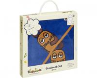 Playshoes badset in cadeauverpakking muis 2-delig donkerblauw - thumbnail