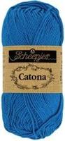 Scheepjes Catona 25g - 201 Electric Blue - Haakgaren / Breigaren - thumbnail