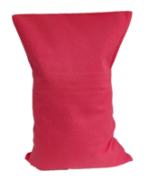 Ecologisch Kersenpitkussen-hoes - losse wasbare kussensloop voor kersenpitkussen 20x30 (Kleur: Warm Roze) - thumbnail