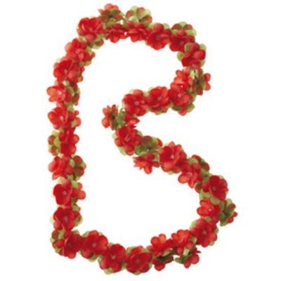 Basil Bloemenstreng Flower Garland 120 cm rood