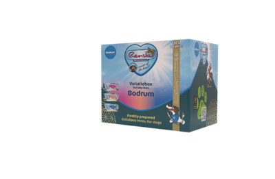 Renske Variatiebox Bodrum vers bereid natvoer hond (blikjes) 1 tray (30 x 95 g)
