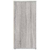 Dressoir 40x33x70 cm bewerkt hout grijs sonoma eikenkleurig - thumbnail