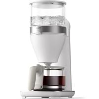 Philips Home Café Gourmet HD5416/00 Koffiezetapparaat Wit Capaciteit koppen: 15 Glazen kan - thumbnail