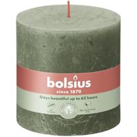 Bolsius shine rustiekkaars 100/100 fresh olive - thumbnail