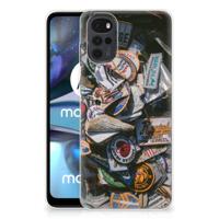 Motorola Moto G22 | Siliconen hoesje | met foto Badges - thumbnail