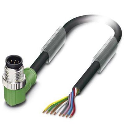 Phoenix Contact 1522545 Sensor/actuator connector, geassembleerd M12 Aantal polen (sensoren): 8 Stekker, haaks 1.50 m 1 stuk(s) Phoenix Contact 1522545 Sensor/actuator connector, geassembleerd M12 Aantal polen (sensoren): 8 Stekker, haaks 1.50 m 1 stuk(s)