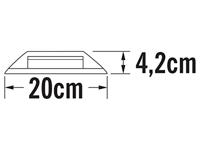 Konstsmide Maavalo 7879-370 Buitenlamp (inbouw) LED F (A - G) 10 W Antraciet - thumbnail