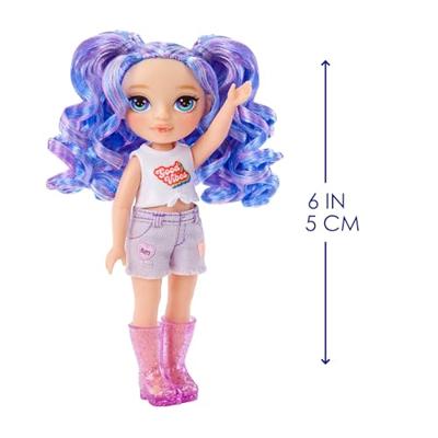 MGA Entertainment Rainbow High Littles - Amethyst Willow pop