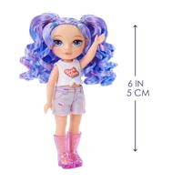 MGA Entertainment Rainbow High Littles - Amethyst Willow pop - thumbnail