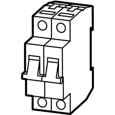 Eaton 278754 FAZ-C6/2 Zekeringautomaat 6 A 400 V/AC