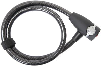 CONTEC kabelslot "ecoloc" ct cable lock ecoloc 12mm x 85cm black