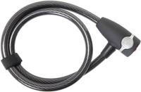 CONTEC kabelslot "ecoloc" ct cable lock ecoloc 12mm x 85cm black - thumbnail