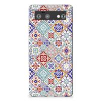 Google Pixel 6 | TPU | Siliconen hoesje | Tiles Color - thumbnail