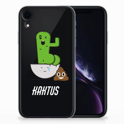 Apple iPhone Xr Telefoonhoesje met Naam Cactus Poo Apple iPhone Xr Telefoonhoesje met Naam Cactus Poo