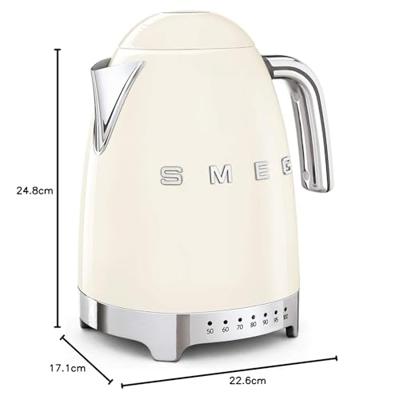 Smeg KLF04CREU Waterkoker Wit Smeg KLF04CREU Waterkoker Wit