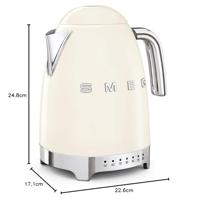 Smeg KLF04CREU Waterkoker Wit - thumbnail