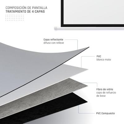 Projectiescherm iggual IGG319291 92"