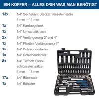 Scheppach Gereedschapskist TB94 94-delig - 5909308900 5909308900 - thumbnail