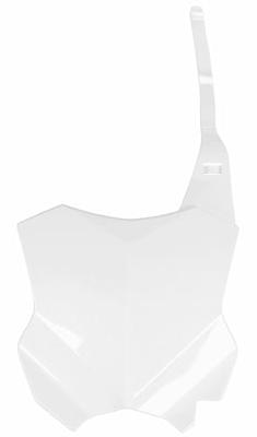 UFO PLAST startnummerbord start number plate ufo kawasaki white