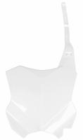 UFO PLAST startnummerbord start number plate ufo kawasaki white - thumbnail